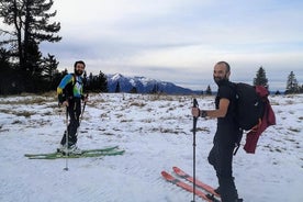 Scialpinismo di notte a Poiana Brasov