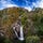 A view of the Cascata do Arado waterfalls in the Peneda-Geres National Park in Portugal