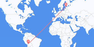 Bolivia to Estonia