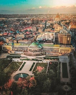 photo of view of Le Botanique,Saint-Josse-ten-Noode - Sint-Joost-ten-Node Belgium.