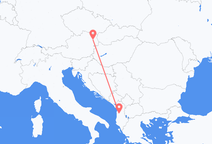 Flights from Vienna to Tirana