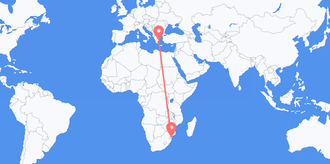Vuelos de Mozambique a Grecia