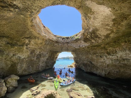 Grotta Sfondata,Italy.