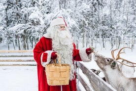 Ferð til Arctic Circle, Santa Claus Village og Santas Reindeer