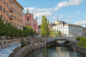 Frá Zagreb: Ljubljana og Bledvatn dagsferð með rútu