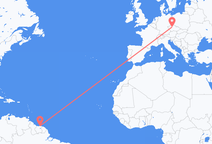 Paramaribo to Prague