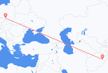 카불 출발, 카토비체 도착 항공편