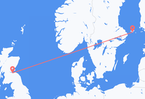 Flyrejser fra Mariehamn til Edinburgh