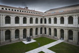 Photo of aerial view of Valladolid skyline, Spain.