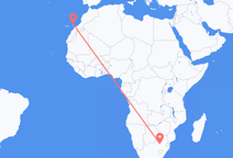 Vluchten van Johannesburg naar Lanzarote