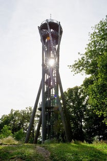 photo of view of Aussichtsturm Schlossberg, Freiburg im Breisgau, Germany.
