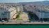 Photo of aerial drone panoramic view of iconic landmark Aristotelous square in the heart of Thessaloniki or Salonica, North Greece.