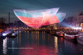 Amsterdam Light Festival: Vetrarhjólaferð 1,5 klst