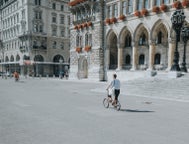 Excursiones en bicicleta en Kiev, en Ucrania