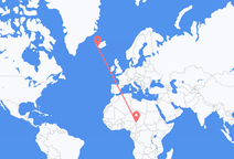 Flights from N Djamena to Reykjavík