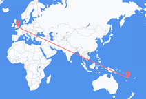 Flights from Port Vila to London