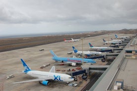 Traslado privado de chegada OU partida em Tenerife (hotel OU traslado do aeroporto)