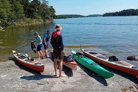 2 päivän kajakkiretki Tukholman saaristossa