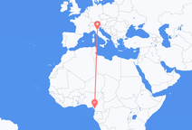 Douala to Bologna