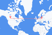Flüge von Edmonton nach Warschau