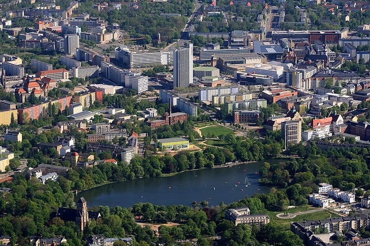 photo of view of Historisches Zentrum. Chemnitz., Germany.