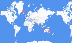 Flights from Melbourne to Akureyri