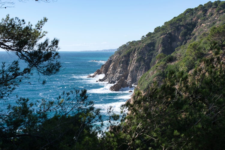 Tossa de Mar-s Serene Shores Where Mediterranean Sea Meets Spanish Waves Spain, Catalonia, Rugged Coastline..jpg