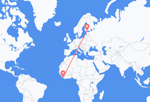 Flights from Monrovia to Helsinki