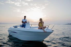  Coucher de soleil sur un bateau privé + Cava à Torrevieja