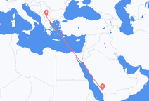 Flights from Abha to Skopje