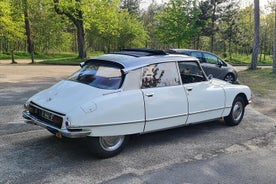 Privat tur 2 timer Paris Citroën DS oldtimer - Emily i Paris