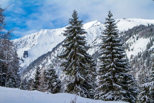 photo of Achenkirch on a beautiful sunny spring day in Austria.