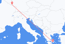 Athens to Luxembourg