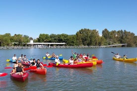 セビリア グアダルキビル川での2時間カヤック ツアー