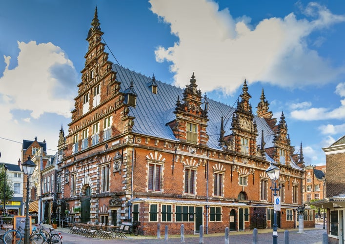 Vleeshal is a historical building dating from 1603 on the Grote Markt in Haarlem, Netherlands