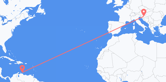 Curaçao to Croatia
