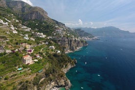 Amalfikustens båtutflykt från Positano, Praiano och Amalfi