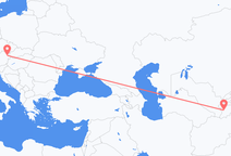 Flug frá Dushanbe til Vínar