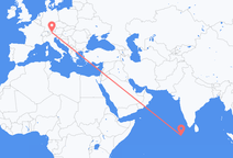 Flyrejser fra Malé til Innsbruck