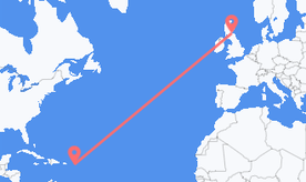 Flüge von St. Barthélemy nach Schottland