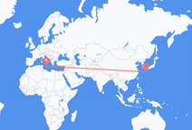 Flyrejser fra Yakushima, Kagoshima til Malta