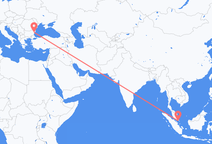 Flyrejser fra Singapore til Varna