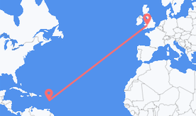 Flights from Dominica to Wales