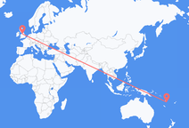 Vuelos de Emae, Vanuatu a Manchester, Inglaterra