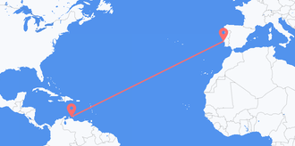 Curaçao to Portugal