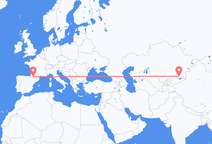 Flyrejser fra Almaty til Lourdes