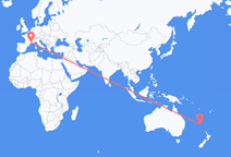 Flyrejser fra Burnt Pine, Norfolk Island til Nimes, Frankrig