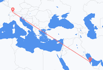 Bahrain Island to Zurich