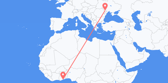 Ghana to Moldova