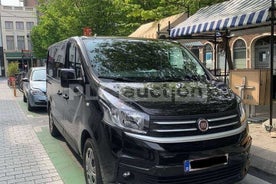 Transfert à l'arrivée de la gare de Lourdes à la ville de Lourdes en van